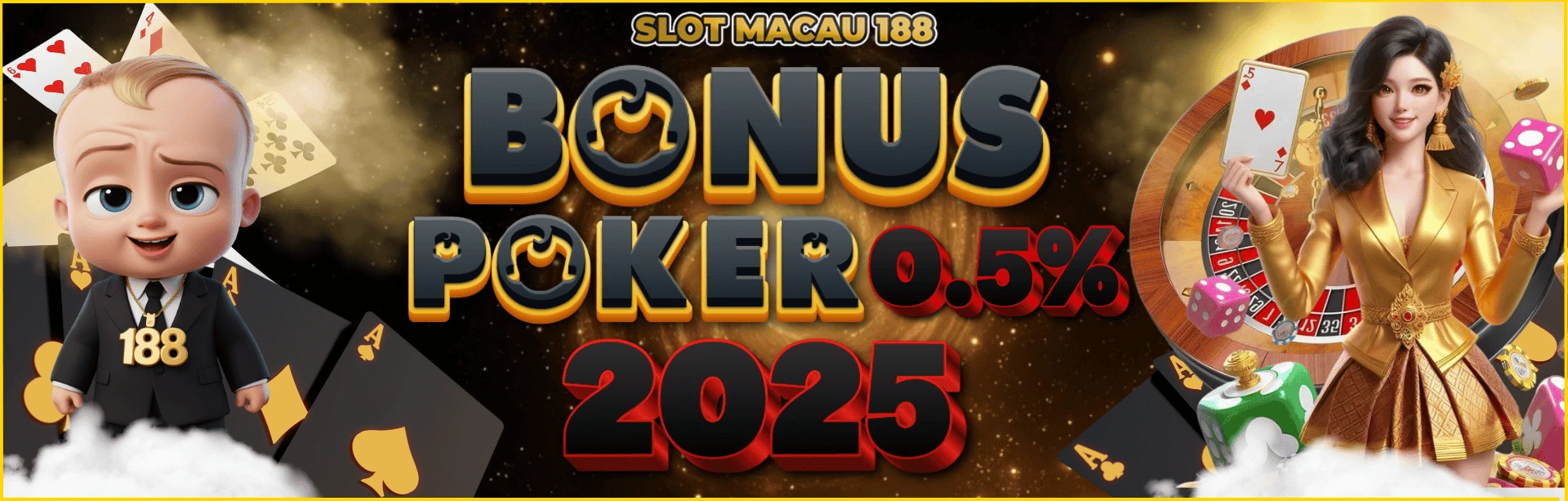 Bonus poker 0.5% 2025
