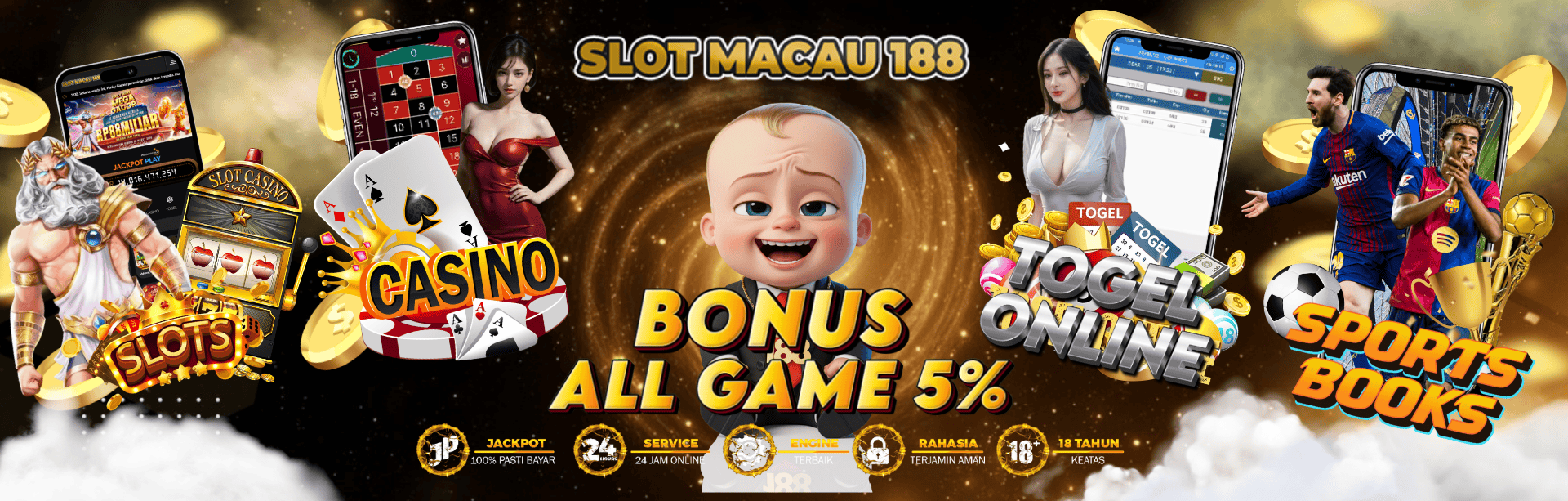 Bonus All Game 5%