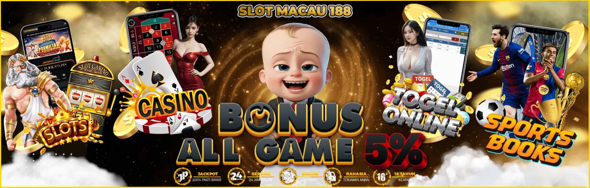 Bonus All Game 5%