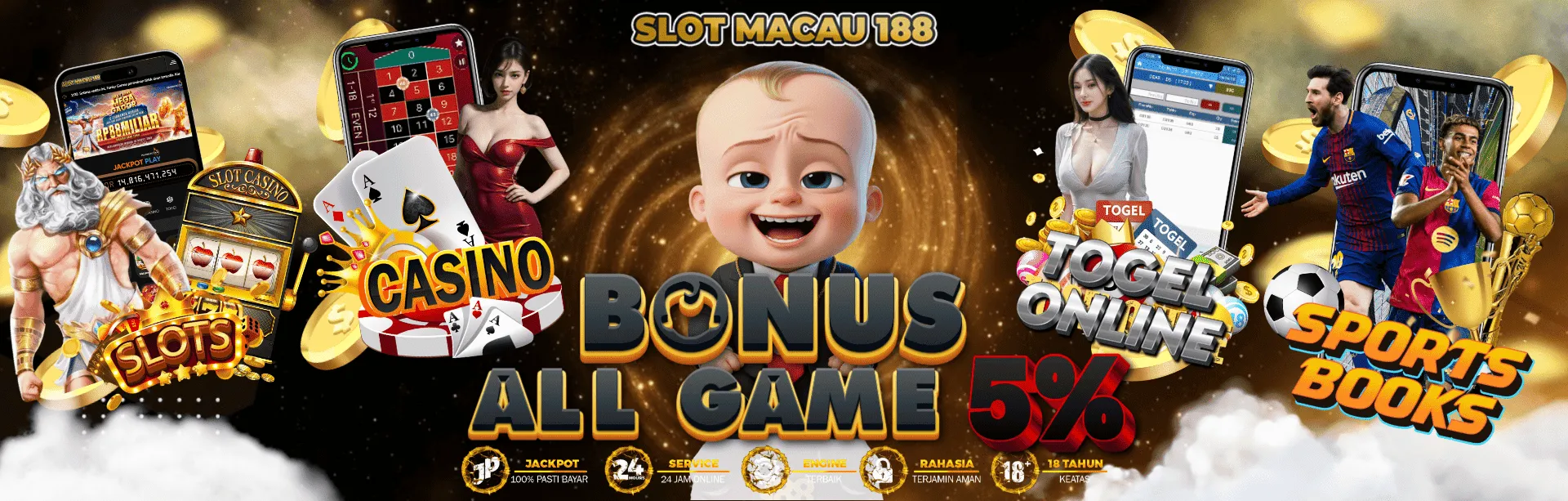 Bonus All Game 5%
