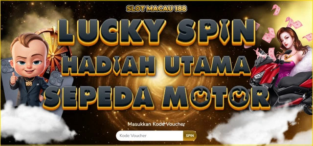 Lucky Spin Hadiah Utama Sepeda Motor