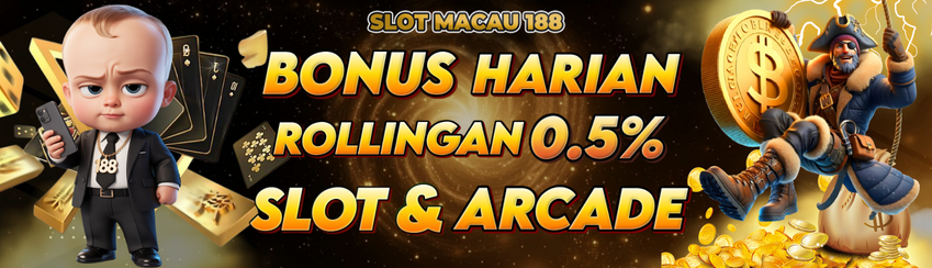 BONUS ROLINGAN HARIAN SLOT 0.5%