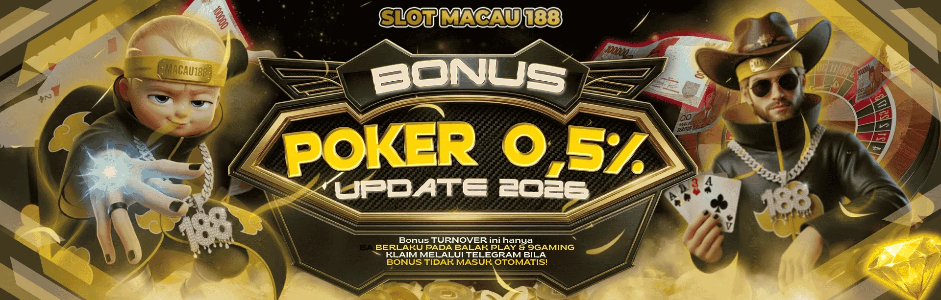 Bonus poker 0.5% 2025