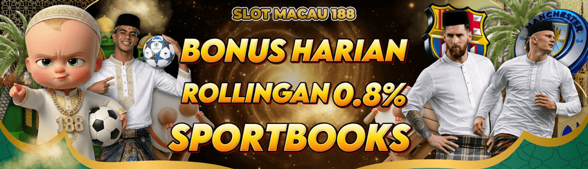 BONUS ROLINGAN HARIAN SPORTBOOKS 0.8%