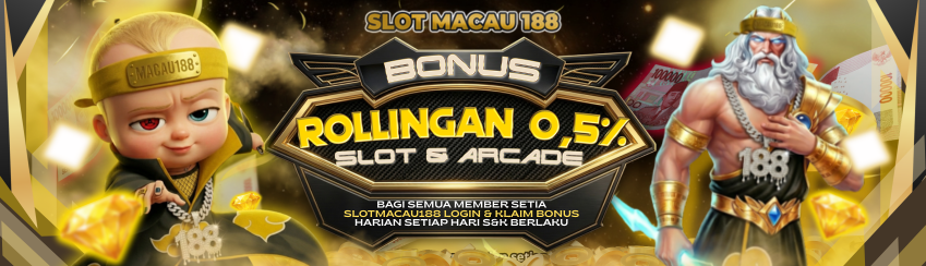 BONUS ROLINGAN HARIAN SLOT 0.5%