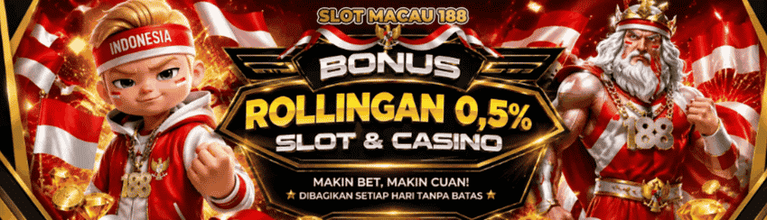 BONUS ROLINGAN HARIAN SLOT 0.5%