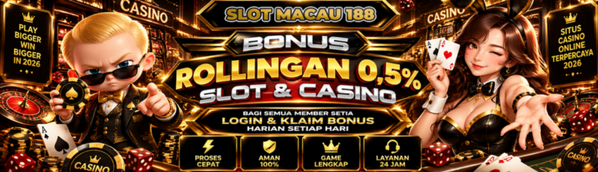 BONUS ROLINGAN HARIAN SLOT 0.5%