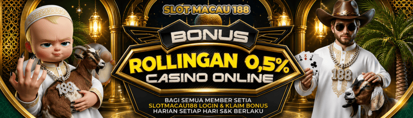 BONUS ROLINGAN HARIAN CASINO 0.5%