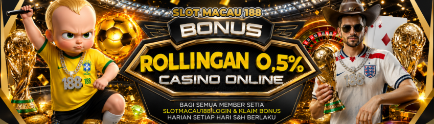 BONUS ROLINGAN HARIAN CASINO 0.5%