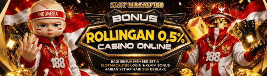 BONUS ROLINGAN HARIAN CASINO 0.5%
