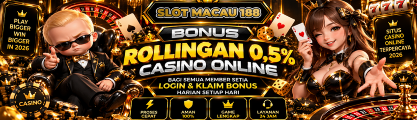 BONUS ROLINGAN HARIAN CASINO 0.5%